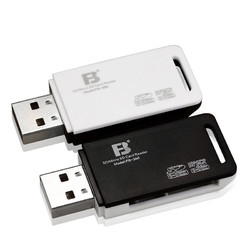 FB 沣标 USB2.0_FB-360白色 二合一（SD卡、TF卡）