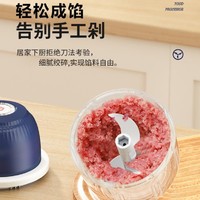 PANIDI/帕尼迪无线电动小型料理机搅蒜捣蒜器多功能绞肉机家用