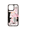 POP MART 泡泡玛特 SKULLPANDA明日早高峰系列 iPhone 13 Pro Max TPU/PC手机壳 粉色