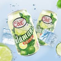 ICE COOL 卡曼橘味饮料酸甜可口300ml*6罐装