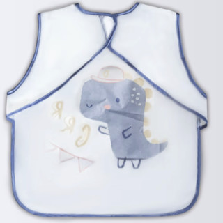 Babyprints 儿童防水罩衣 无袖款 2件装 恐龙幻想+海洋畅游