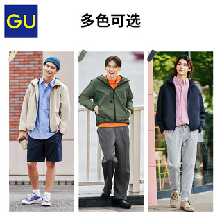 GU 极优 男装防风连帽外套344889