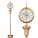 LISHIDA 力时达 欧式镀铜别墅客厅静音落地钟美式复古创意立钟地面新中式轻奢时钟