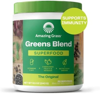 AMAZING GRASS Green Superfood 膳食补充剂（原味，240g）