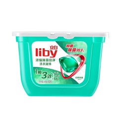 Liby 立白 88vip立白除菌倍净洗衣凝珠 52颗 日晒清香416g