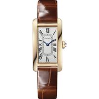 Cartier 卡地亚 TANK AMÉRICAINE腕表系列 19.4毫米石英腕表 WGTA0133