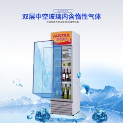 AUCMA 澳柯玛 商用冷链 327升商用立式展示柜冷藏柜饮料啤酒保鲜