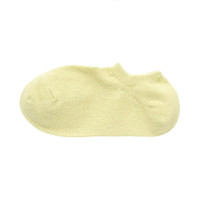 MUJI 無印良品 女士船袜 DAF01A1S 浅黄色 36-40