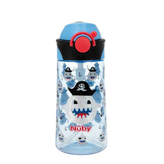 Nuby 努比 儿童水杯 蓝色海盗-450ML