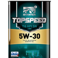 山滕 SHANTENG 杉腾 TOPSPEED系列 T6 5W-30 SN级 全合成机油 1L