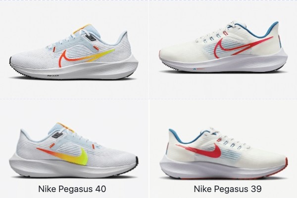 Nike Pegasus 40跑鞋即将来袭，脚感如踩在云朵般？