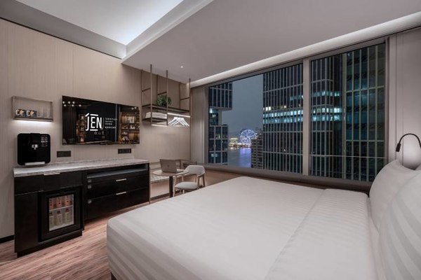 全程不加价+享升级至高级客房！深圳前海JEN酒店 经典大床客房1晚（含单人早餐）