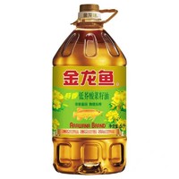 金龙鱼 低芥酸特香菜籽油5L
