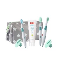 NUK 口腔护理套装（儿童牙膏*1+分阶段牙刷*1+学习牙刷*1）