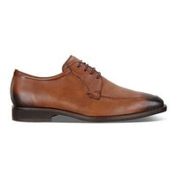 ecco 爱步 MEN'S CALCAN APRON TOE TIE SHOE（只有一个尺码）