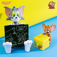 SOAP STUDIO 猫和老鼠动画便签架文具桌面伙伴潮玩手办玩具办公