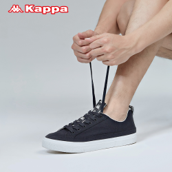 抖音超值购背靠背kappa卡帕串标板鞋情侣男女帆布鞋低帮春夏百搭休闲