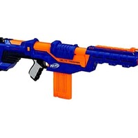 NERF 热火 精英复仇者蓝色远程速瞄发射器儿童玩具枪