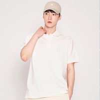 MLB 男士POLO衫纯色刺绣LOGO短袖运动休闲潮春夏款PQ010