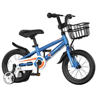PLUS会员：PHOENIX 凤凰 儿童自行车 蓝色 12寸