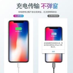 epcbook 苹果快充数据线充电线手机充电器线插头iphone13 14 12 11 XS XR 7 X 8 USB-lightning扁口-苹果1米线