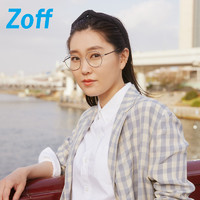 Zoff 佐芙 日本ZoffSMART超轻波士顿框女可配度数近视眼镜男ZF213006