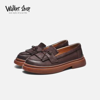 Walker Shop 奥卡索 女士流苏乐福鞋仅35.36码