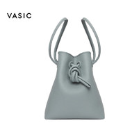 VASIC 大号 牛皮Bond 单肩手提包大容量水桶包  凯特周