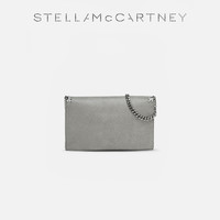 STELLA McCARTNEY 斯特拉·麦卡特尼 [FALABELLA]Stella McCartney银色切割链饰女士灰色迷你单肩包