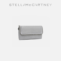 STELLA McCARTNEY 斯特拉·麦卡特尼 [FALABELLA]Stella McCartney链饰钱包灰色女士皮夹长款钱夹