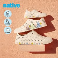 native SHOES native新品 HAPPY GENIUS-守护灵系列亲子洞洞鞋溯水鞋情侣沙滩鞋