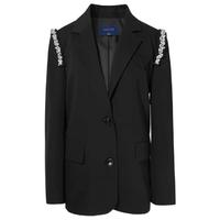 3COLOUR 三彩 男士西服 D371X1006W00 黑色 L