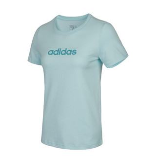 adidas NEO W ESNTL TEE1 女子运动T恤 GS5179 薄荷绿 XXXL