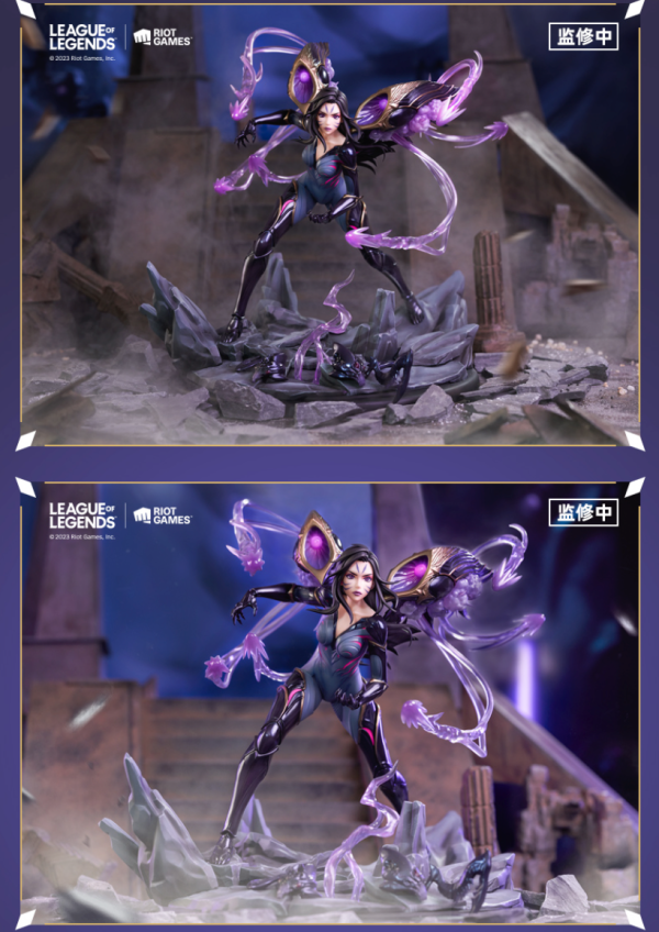 league of legends 英雄联盟 x apex 1/6 卡莎-艾卡西亚暴雨 雕塑