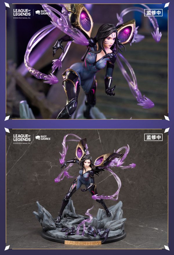 league of legends 英雄联盟 x apex 1/6 卡莎-艾卡西亚暴雨 雕塑