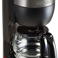 NEUTRAL 挚纯 芳香咖啡机 NR-K-厘米1 (黑色) 滴漏式 4杯 蒸功能 保温功能 网丝过滤器 简单