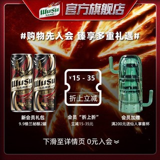 WUSU 乌苏啤酒 绝世楼兰 漠上仙人掌风味啤酒 330ml*24罐装