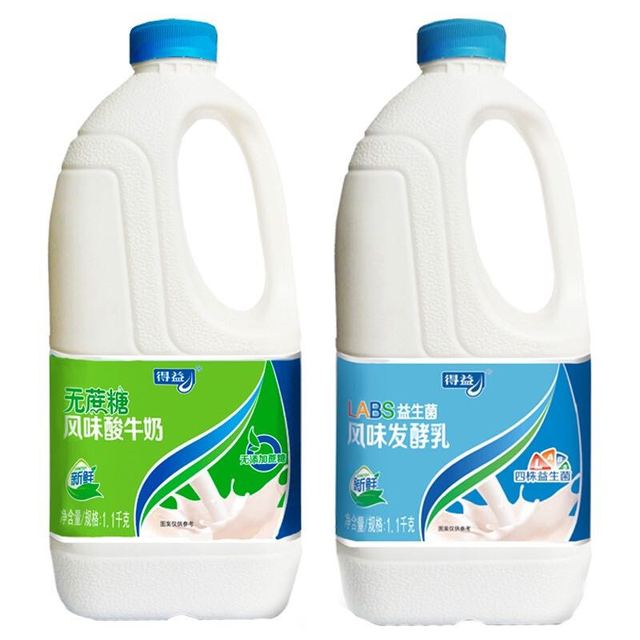 移动端：得益 LABS益生菌桶/无蔗糖桶装酸奶  家庭装 混合装2.2斤*2