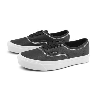 VANS 范斯 Authentic 44 DX 中性运动板鞋 VN0A7Q5CBMX 黑色/白色 42.5