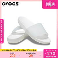 crocs 卡骆驰 浅浪凉拖一字拖鞋户外平底鞋凉鞋女鞋|208538