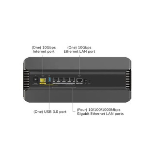 美国网件（NETGEAR）夜鹰RS700系列三频WiFi7路由器19Gbps10 个千兆端口新品预售