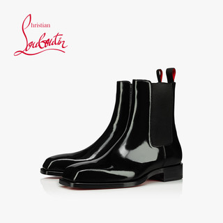 Christian Louboutin 男士短筒切尔西靴 3220334BK01 黑色 41.5