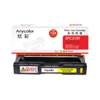 Anycolor 欣彩 AR-SPC310Y 硒鼓 2500页 黄色 单支装