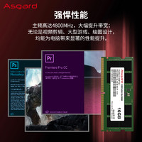 Asgard 阿斯加特 32GB DDR5 4800 笔记本内存条