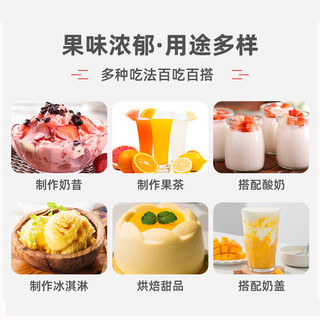 达川NFC余柑汁葡萄汁原浆芒果汁冷冻草莓番石榴西柚汁奶茶店专用