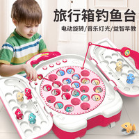 儿童电动钓鱼玩具1一3岁女孩宝宝2磁性早教礼物益智动脑4两周岁男