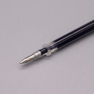 晨光文具0.5mm子弹头A+考试中性笔签字水笔芯替芯碳素黑AGR67091