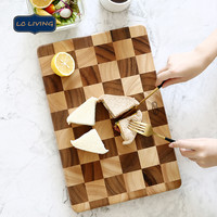 泰国lcliving相思木砧板实木切菜板水果辅食案板抗菌防霉菜板新款