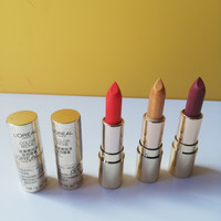 巴黎欧莱雅 L'OREAL PARIS欧莱雅纷泽滋润唇膏1.5g中小样口红 RW512 G101 BP501 M601 G101
