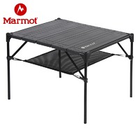 Marmot 土拨鼠 春季新品户外露营轻便全铝合金便携可拆卸折叠桌